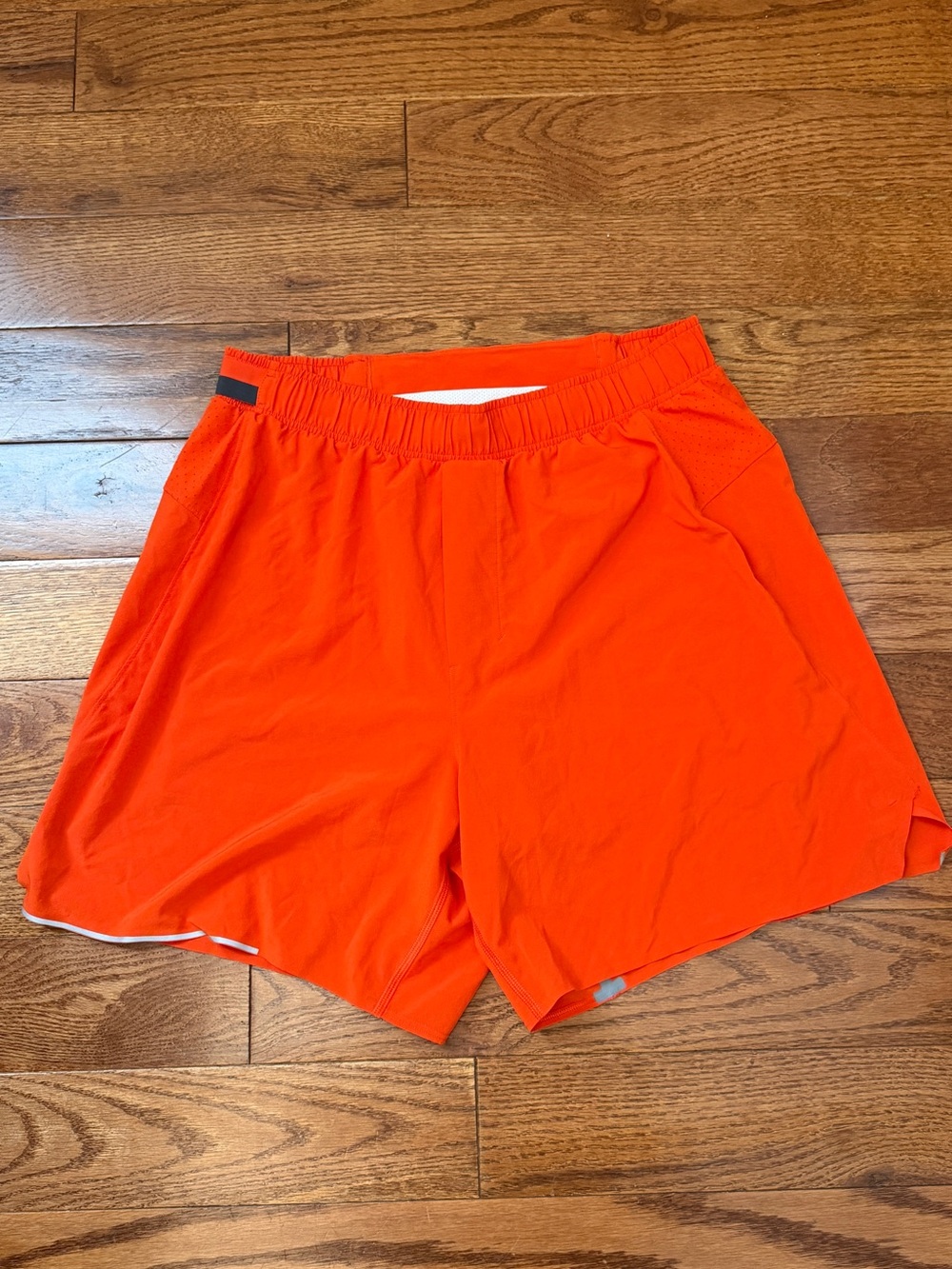 lululemon athletica Men's Athletic Shorts - Bright Orange - Picture 3 of 10